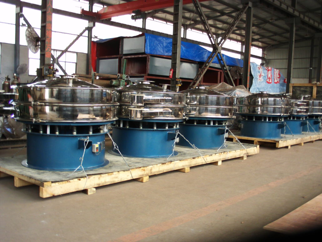 round vibrating screen for metal powder