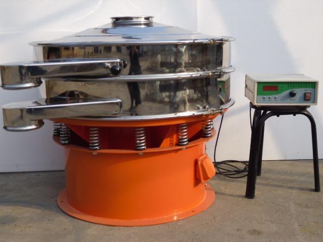Round Screener with Ultrasonic Generator