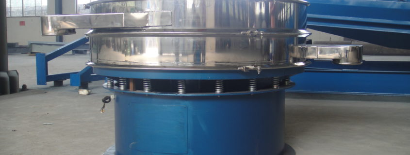 Round Screener Mesh Installation